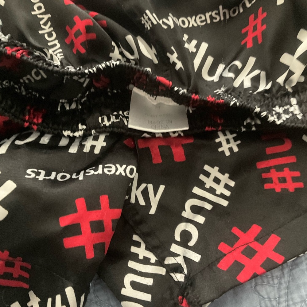 #lucky silky boxers